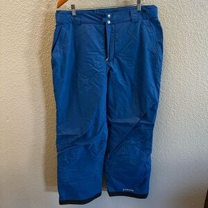 Columbia Men's Royal Blue Outdoor Ski Pants - XL